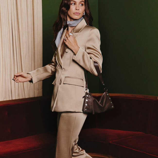 Hammitt Kyle- Espresso- Silver