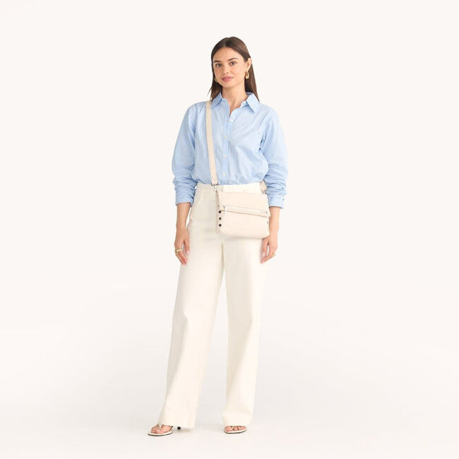 Hammitt VIP Med-Calla Lily White-S