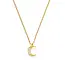 Amano Studio Crescent Moon Charm Necklace