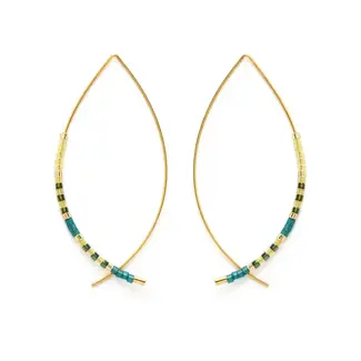 Amano Studio Japanese Bead Marquise Threaders- Seashore