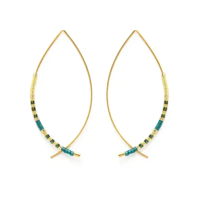 Amano Studio Japanese Bead Marquise Threaders- Seashore