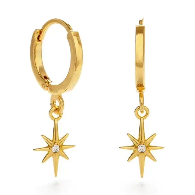 Amano Studio Starlight Huggie Hoop Earrings