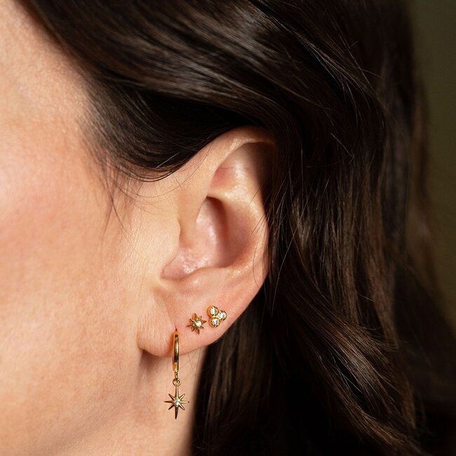 Amano Studio Starlight Huggie Hoop Earrings