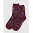 Baggu Crew Sock - Mahogany Happy