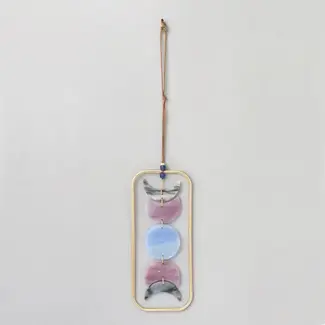 Scout Stained Glass Light Catcher - Moon Phase
