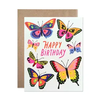 Hartland Cards Birthday Butterflies