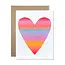 Hartland Cards Neon Gradient Heart