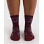 Baggu Crew Sock - Mahogany Happy