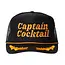 Local Beach Captain Cocktail Trucker Hat- Black/Gold