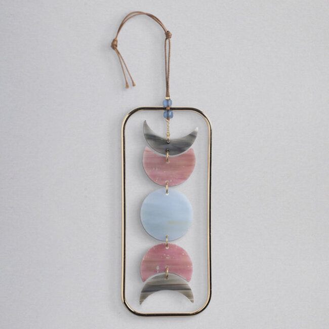 Scout Stained Glass Light Catcher - Moon Phase