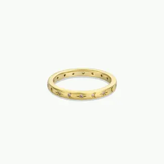 JaxKelly Celestial Gold Ring- 9