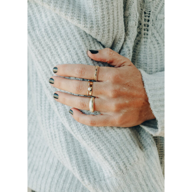 JaxKelly Celestial Gold Ring- 9