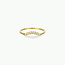 JaxKelly Arched Crown Champagne Ring - 9