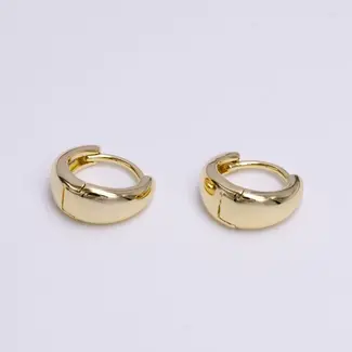 Extra Small Tapered Huggie - GF