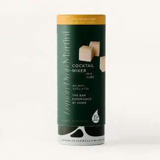 TEASPRESSA | LUXE Mixer Cube Cocktail Mixer- Lemon Drop Martini