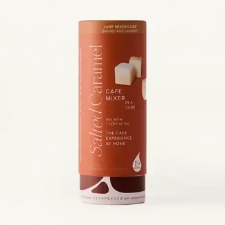 TEASPRESSA | LUXE Mixer Cube Cafe Mixer- Salted Caramel