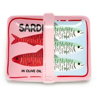 Living Royal Ceramic Trinket & Jewelry Tray- Canned Sardines