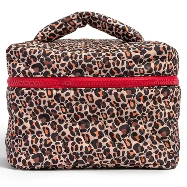 Living Royal Cosmetic Travel Case- Cheetah Print