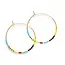 Amano Studio Japanese Seed Bead Hoop- Fiesta!