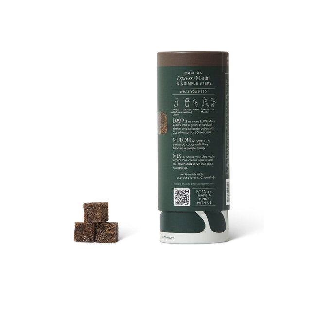 TEASPRESSA | LUXE Mixer Cube Cocktail Mixer- Espresso Martini