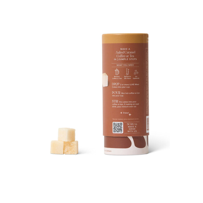 TEASPRESSA | LUXE Mixer Cube Cafe Mixer- Salted Caramel