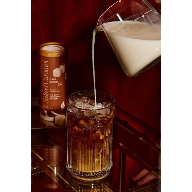 TEASPRESSA | LUXE Mixer Cube Cafe Mixer- Salted Caramel