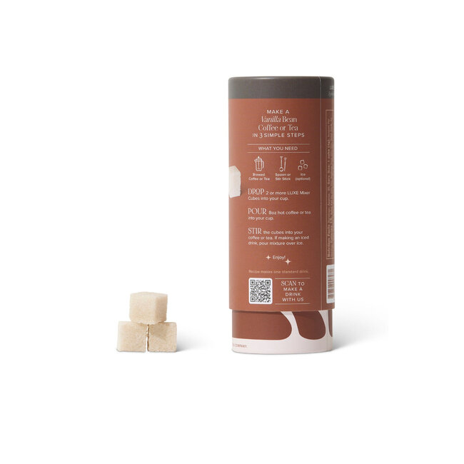 TEASPRESSA | LUXE Mixer Cube Cafe Mixer- Vanilla Bean Cafe