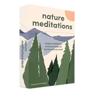 Chronicle Books Nature Meditations Deck