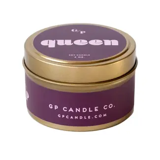 GP Candle Co. Queen Candle Tin