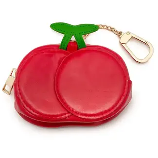 Living Royal 2-in-1 Bag Charm & Reusable Shopper Bag- Cherries