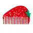 Living Royal Wide-Tooth Mini Comb- Strawberry