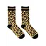 Living Royal Women's Bamboo Crew Socks - Cheetah Print
