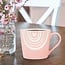 Abbott Boho Arch with Heart Mug- Pink