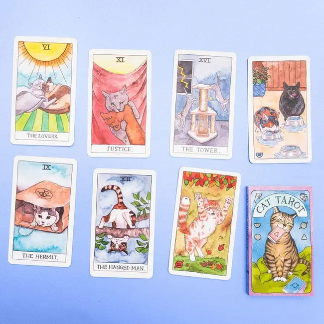 Chronicle Books Cat Tarot