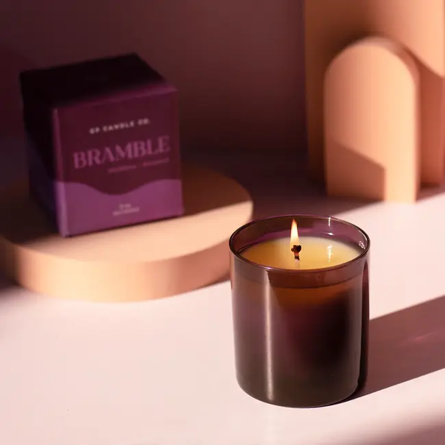 GP Candle Co. Bramble Candle- Blackberry + Rosewood