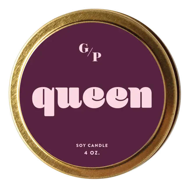 GP Candle Co. Queen Candle Tin