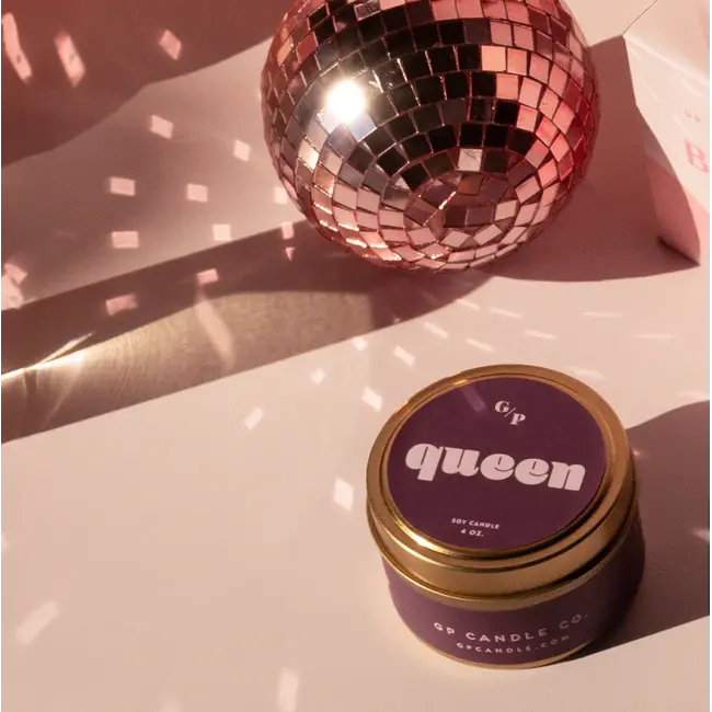 GP Candle Co. Queen Candle Tin