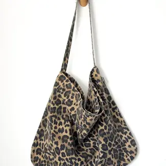 Le Bon Shoppe Happy Carry Bag- Leopard