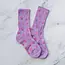 Tiepology Little Flower Socks- Lilac