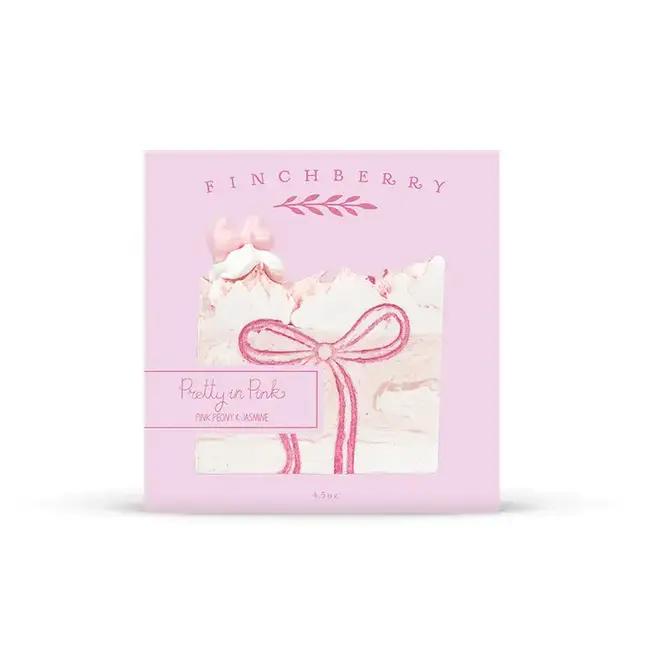 FinchBerry Boxed Soap- Pretty in Pink