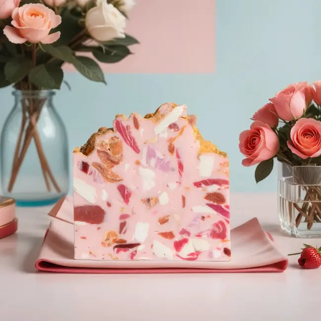 FinchBerry Boxed Soap- Rose Terrazzo