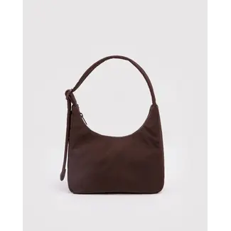 Baggu Mini Nylon Shoulder Bag - Coffee