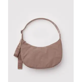 Baggu Medium Nylon Crescent Bag - Toasted Almond