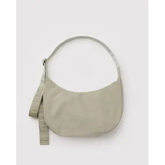 Baggu Medium Nylon Crescent Bag - Celadon