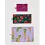 Baggu Flat Pouch Set - Carrots & Berries