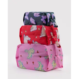 Baggu 3D Zip Set - Spring Animals