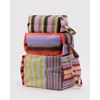 Baggu 3D Zip Set - Gradient Stripes