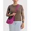 Baggu Small Nylon Crescent Bag - Deep Fuchsia