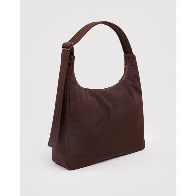 Baggu Nylon Shoulder Bag - Coffee