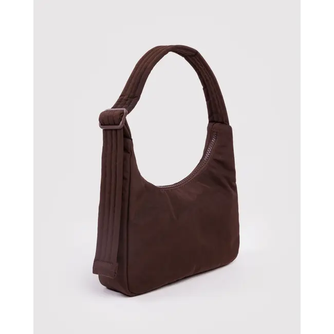Baggu Mini Nylon Shoulder Bag - Coffee